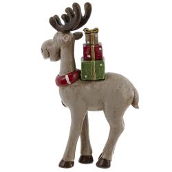 GAEM Фигурка декоративная "Олень", L9,5 W3,5 H16 см, 2в.