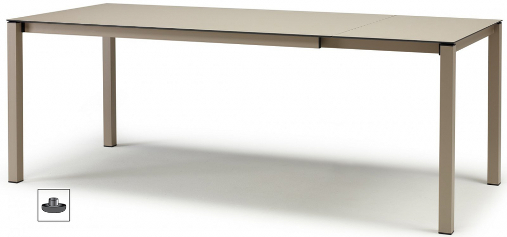 Стол ламинированный раздвижной Scab Design Pranzo Extendable, тортора