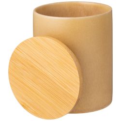 БАНКА ДЛЯ СЫПУЧИХ ПРОДУКТОВ 580 МЛ КОЛЛЕКЦИЯ "TRIANGLE COLLECTION" ЦВЕТ:КОФЕ С МОЛОКОМ МАЛ=4 МИН.П