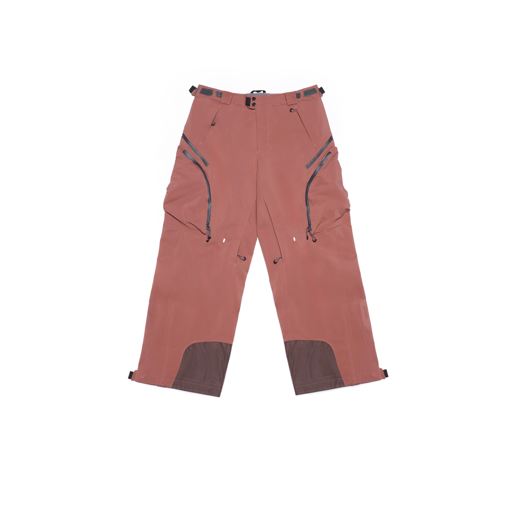 Брюки Nothomme Blue Dermizax RECCO THERMOLITE Ski Pants "Gray Orange Red"