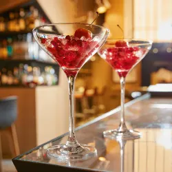 Рюмка коктейльная 210 мл Мартини хр. стекло "Каберне" d 11,4 см h17,9 см Chef&Sommelier [6]