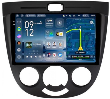 Магнитола для Chevrolet Lacetti хэтчбек (кондиционер) - Teyes CC4-PRO монитор 9.5" 2K QLED на Android 13, Snapdragon 778G, AI, CarPlay, DSP, 4G SIM-слот