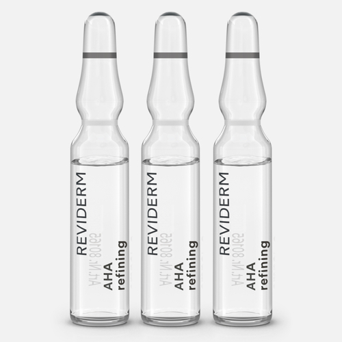 REVIDERM AHA refining ampoule Ампула-сыворотка для глубокого очищения с AHA кислотами, 3*2мл