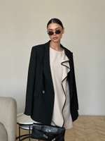 Платье ассиметричное с рюшей