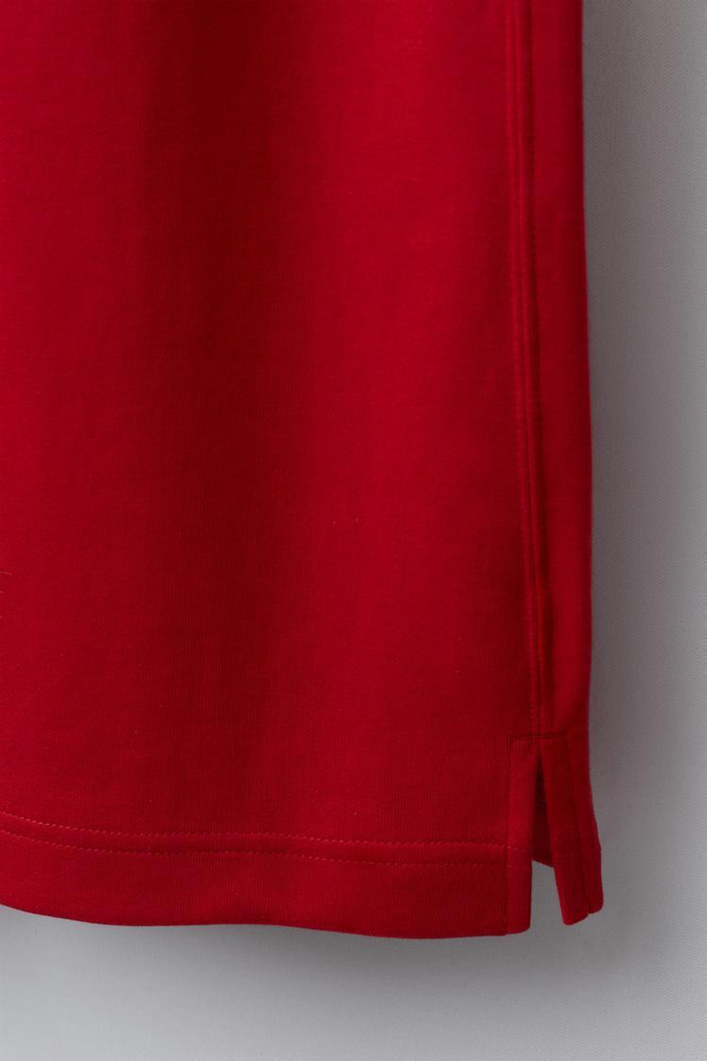 ZARA БРЮКИ WIDE LEG ИЗ ТКАНИ ИНТЕРЛОК, КРАСНЫЙ