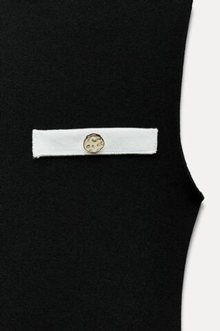 ZARA КОРОТКОЕ ПЛАТЬЕ ИЗ ЭЛАСТИЧНОЙ ТКАНИ, ЧЕРНЫЙ
