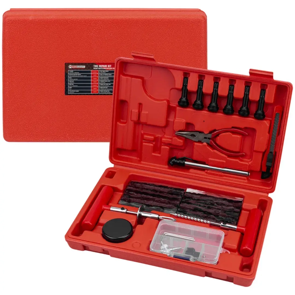 Набор инструментов для ремонта шин FORCEKRAFT FK-STK-34