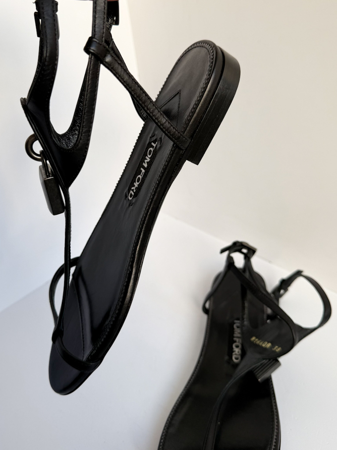 Кожаные сандалии Tom Ford, 38