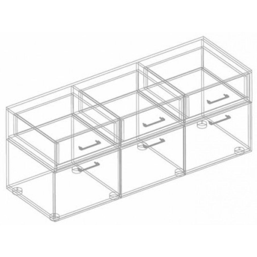 Тумба ТВ 1700, МС "Анита", (Винтерберг/Рейн бронза)