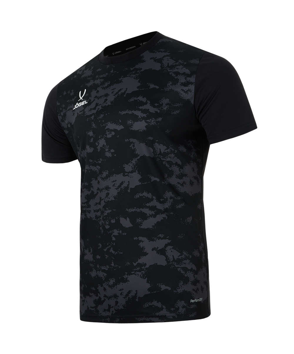 Футболка вратарская DIVISION PerFormDRY SPLASH GK Jersey, черный, детский