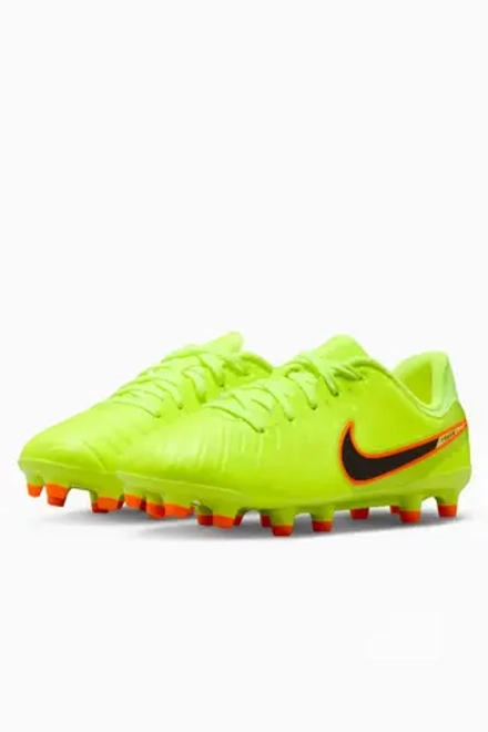 Бутсы Nike Tiempo Legend 10 Academy FG/MG Junior - зеленый