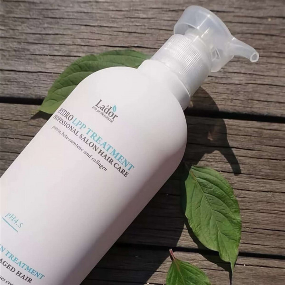 Маска для поврежденных и сухих волос с коллагеном Lador Eco Hydro LPP Treatment