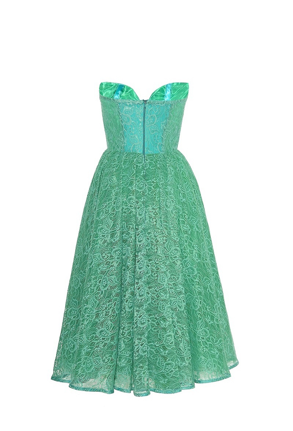 Платье кружевное на трикотажной основе 37-14SS