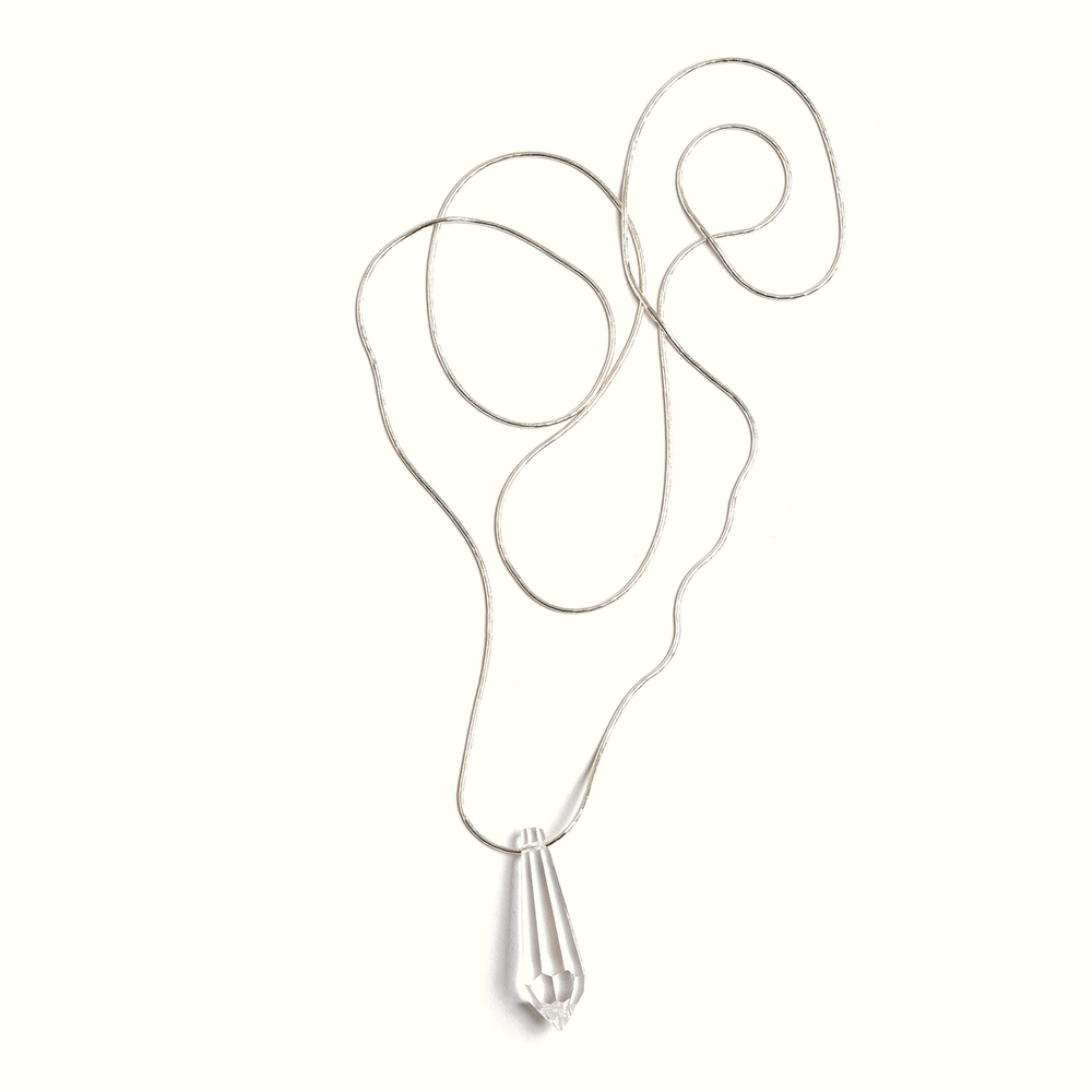 Подвеска "Люстра на шее" длинная