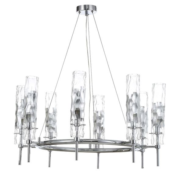 Подвесная люстра Crystal Lux Primavera SP8 Chrome