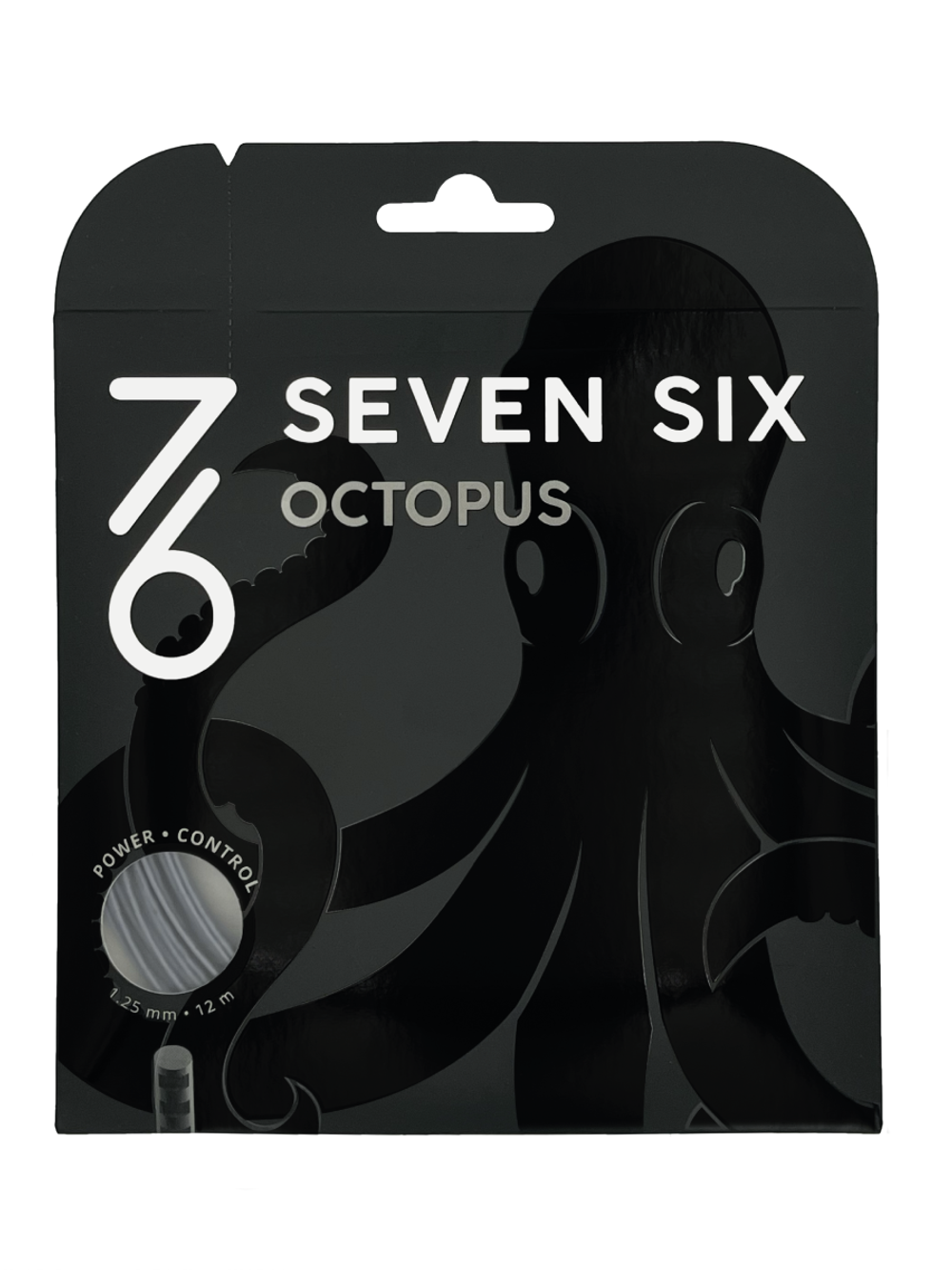 Теннисная струна 7/6 Octopus 1.25mm/12m Silver