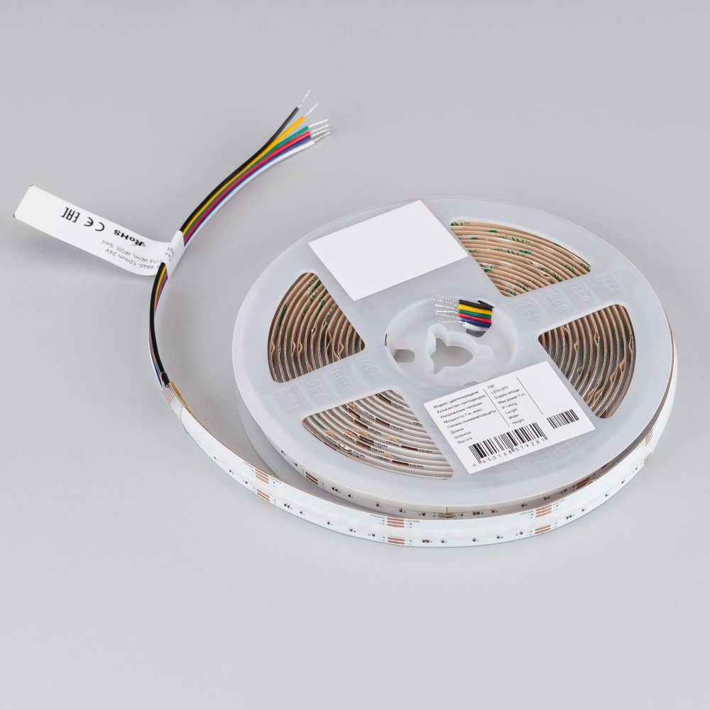 COB Светодиодная лента (сплошная полоска) CCT 2700-6000 14W/24V/624/10/10m