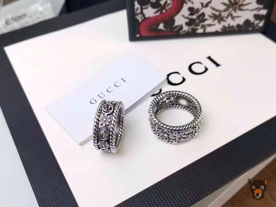 Кольцо Gucci широкое