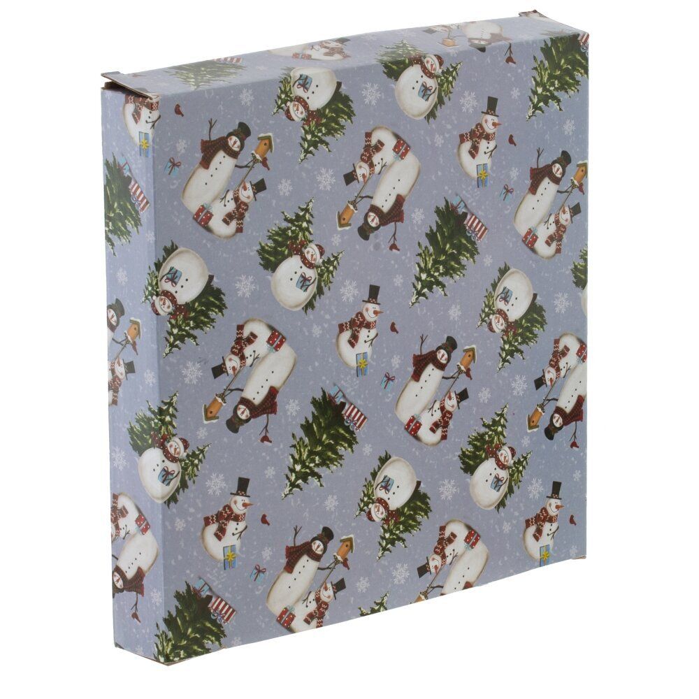 GAEM Тарелка "Веселый Новый год", L21 W21 H2 см