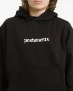 Худи Postaments Basic LW черное