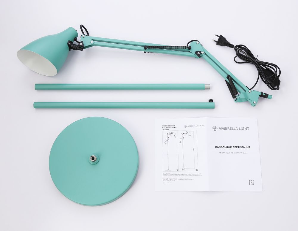 Ambrella Светильник напольный с выключателем на проводе Floor TR97649