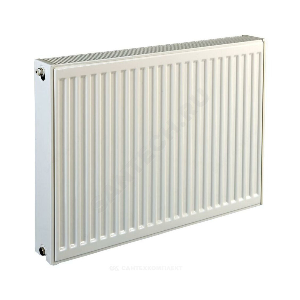 Радиатор стальной панельный Compact C тип 22 500х2000 Qну=4430 Вт бок/п RAL 9016 (белый) Heaton Plus .