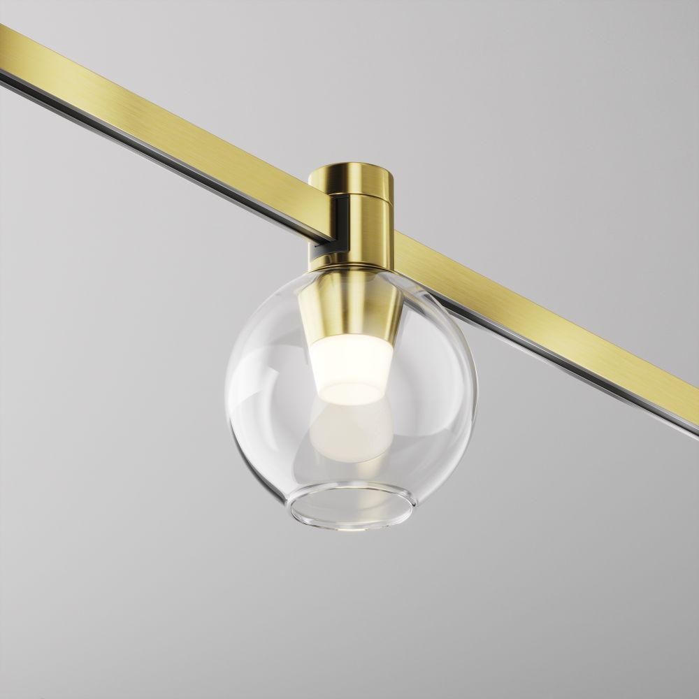 Трековый магнитный светодиодный светильник Maytoni Flarity   TR148-1-3W3K-BS