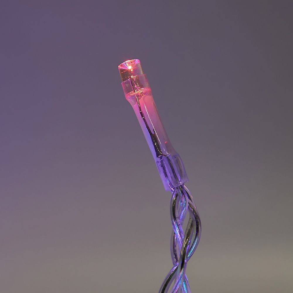 ULD-B6006-080-STK MULTI IP44 Бахрома светодиодная со статическим свечением. 6м. Соединяемая. 80 светодиодов. Разноцветный свет. Провод прозрачный. ТМ Uniel