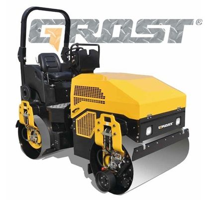 Виброкаток GROST VR3100KS тандемный дорожный - [2850 кг / Yanmar 3TNV88]