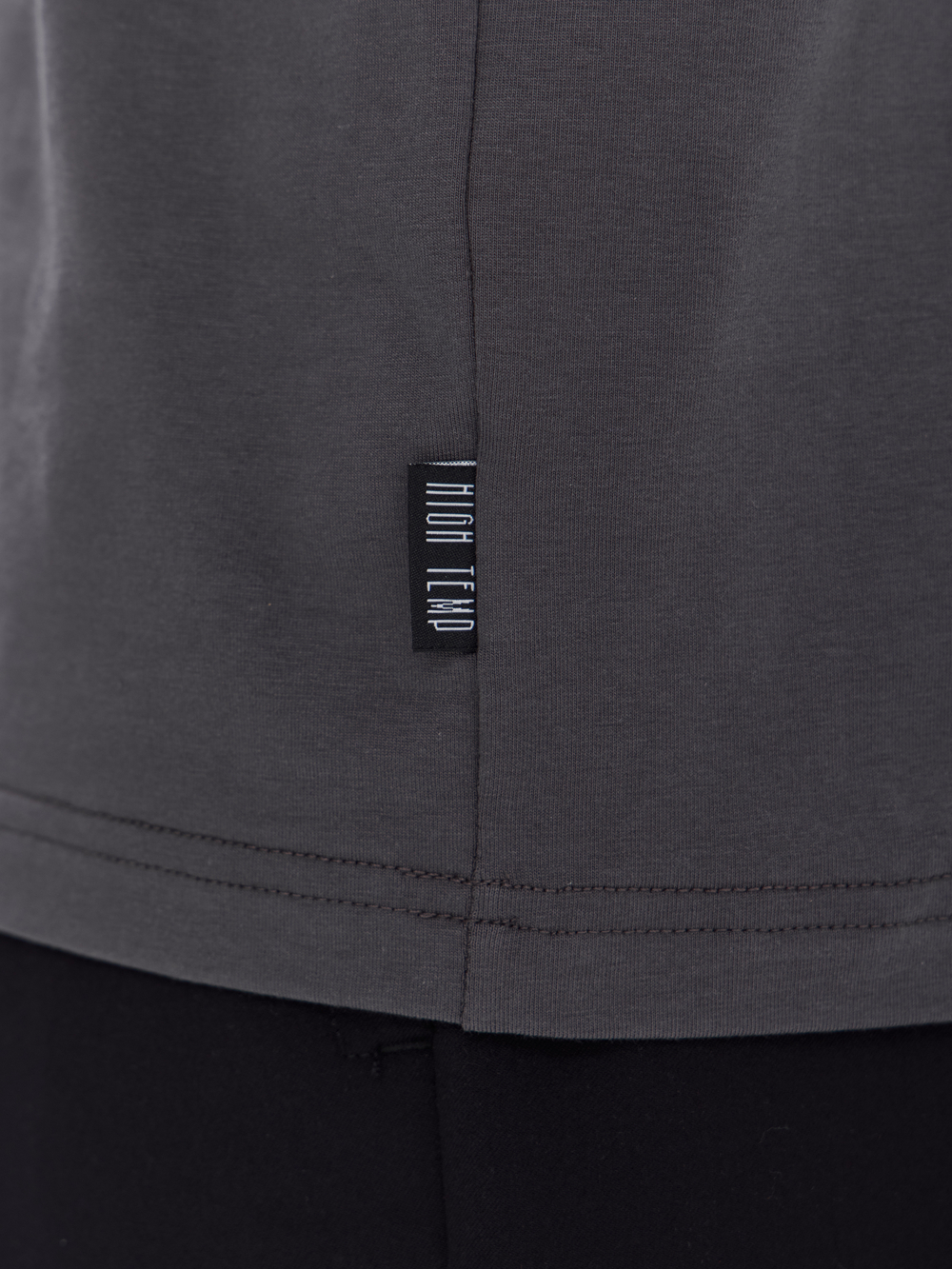 Повседневный базовый лонгслив поло