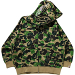 A Bathing Ape Abc Camo Rayon Relaxed Fit Shark Full Zip Худи