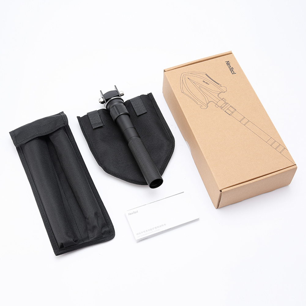 Складная лопата Nextool, черная (NE20206)