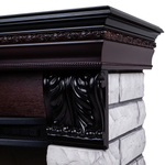 Каминокомплект Real Flame Country Lux Rock 25/25,5 AO с очагом Sparta 25,5