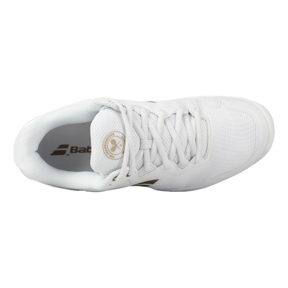 Женские теннисные кроссовки Babolat Sfx 3 All Court Shoe - White, Gold