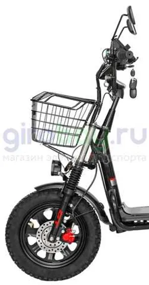 Электроскутер GT U3 1000W (60V/30Ah) железофосфат - Серый фото №10