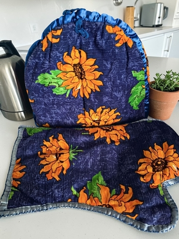 Комплект грелка на чайник с рукавичкой