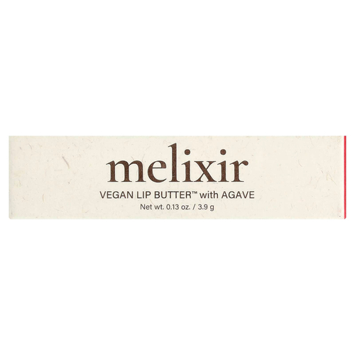 Melixir, Vegan Lip Butter™ с агавой, оттенок 15 грязно-розовый, 3,9 г (0,13 унции)