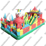 Коммерческий надувной батут "Страна клоунов"