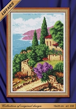 "У моря"-038-вышивка