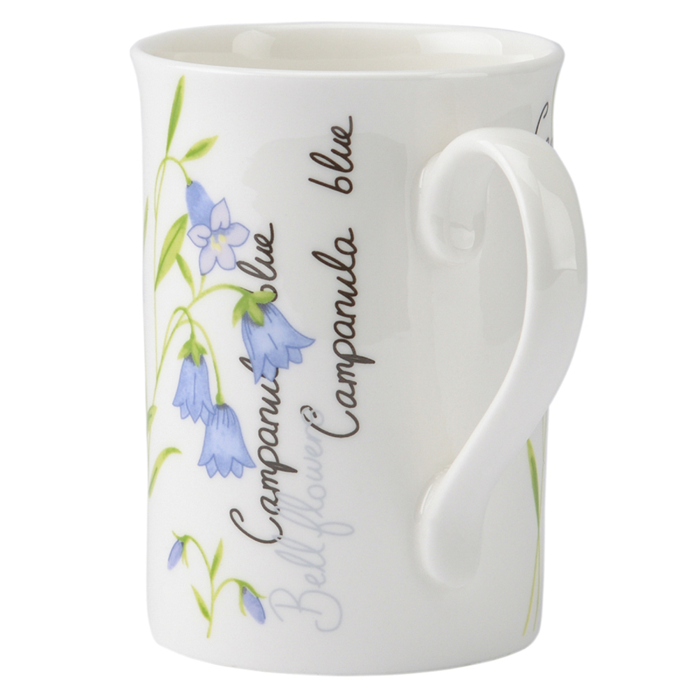 Кружка botanic 300 мл голубая