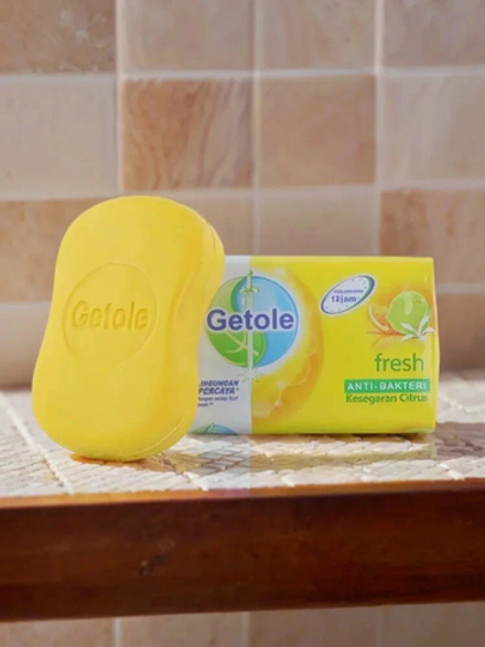 Мыло туалетное с антибактериальным эффектом (аромат цитрусов) GETOLE 200г 1/36