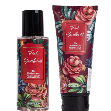 Набор Floral Sweetheart The 1001 Senses (лосьон 100 мл и спрей 135 мл)