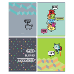 Тетрадь А5 48л. линия "Pixel" (BG)