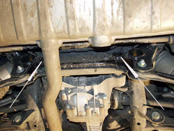 Защита редуктора Sheriff для Volkswagen Touareg I (GP) 2002-2010 арт.26.0880