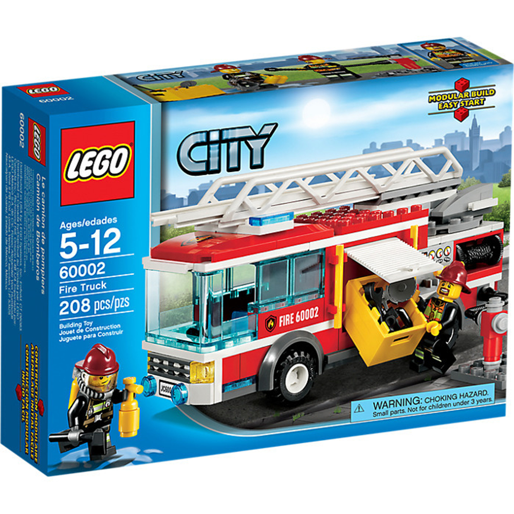 LEGO City: Пожарная машина 60002 — Fire Truck — Лего Сити Город