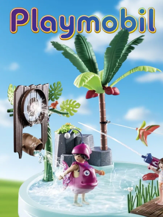 Набор Игровой бассейн с водяной пушкой Playmobil 70610