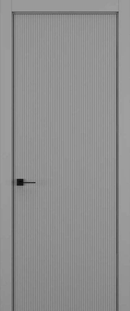 Дверь 1 VERTICAL Матовый Светло-серый