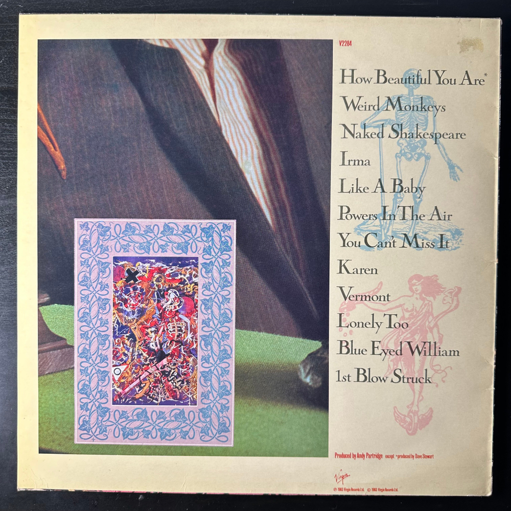 Peter Blegvad ‎– The Naked Shakespeare (Англия 1983г.)