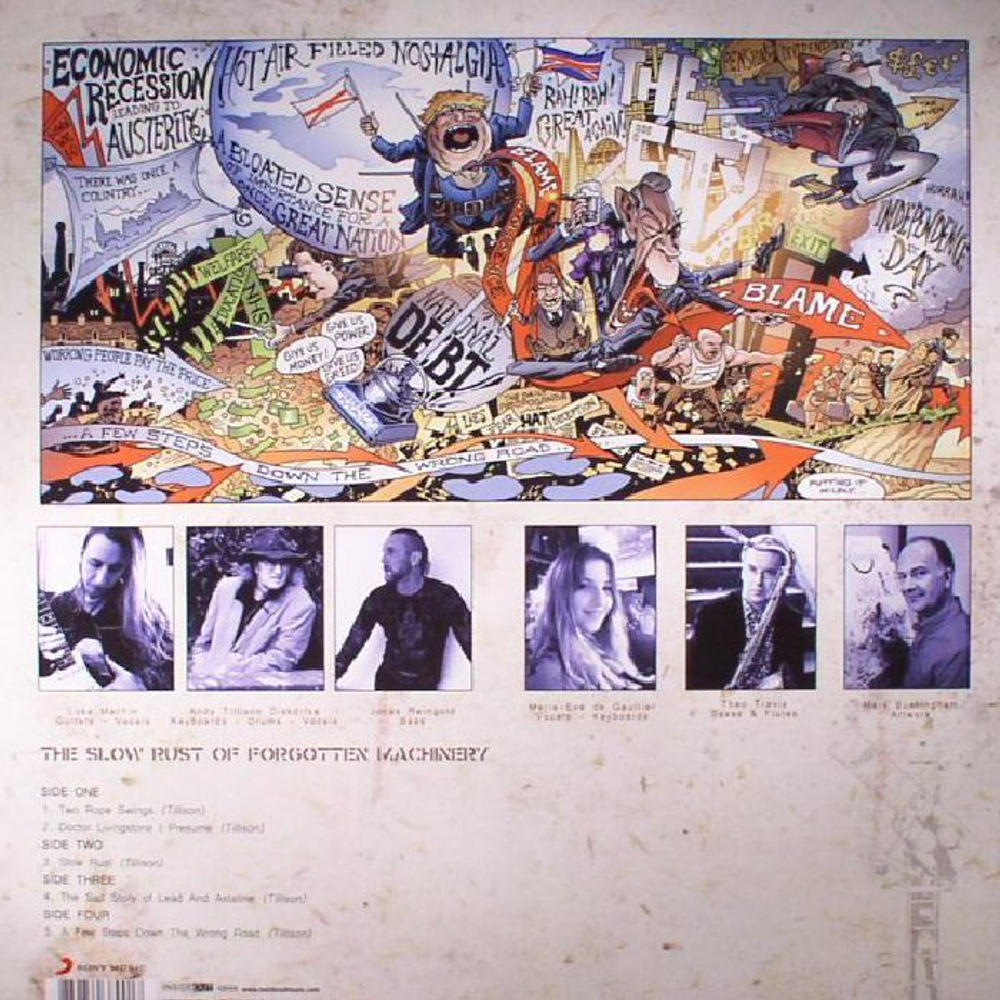 The Tangent / The Slow Rust Of Forgotten Machinery (2LP+CD)