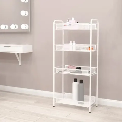 Этажерка 4х- секционная «Ладья 24», цвет белый, 44*25*96см